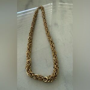 Gold Chain Statement Necklace - Women Jewelry